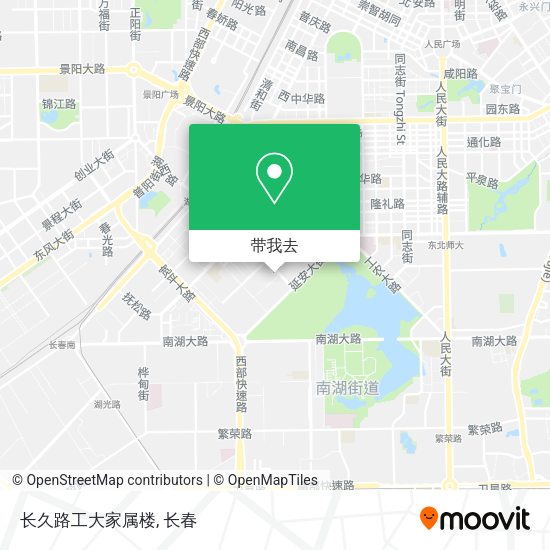 长久路工大家属楼地图