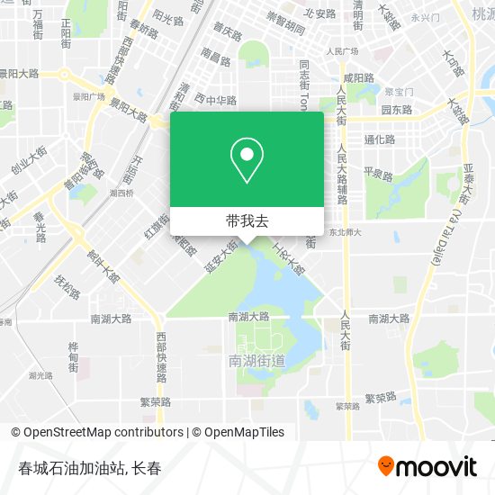 春城石油加油站地图