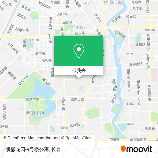 凯撒花园-9号楼公寓地图