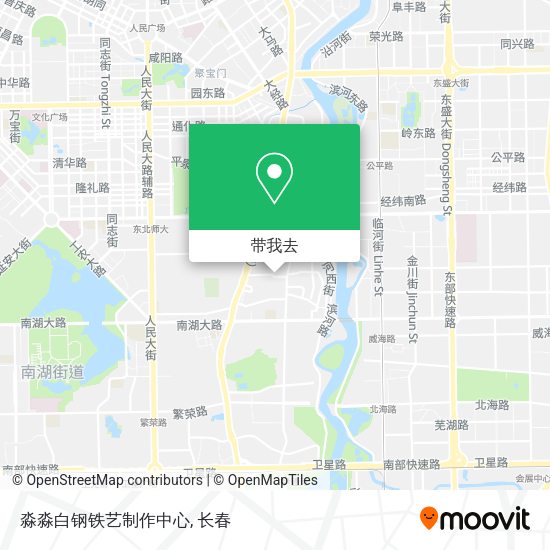 淼淼白钢铁艺制作中心地图