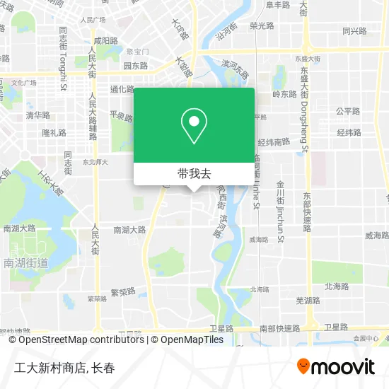 工大新村商店地图