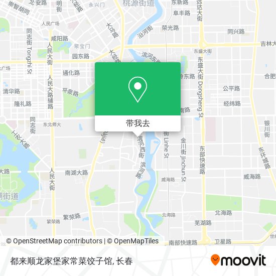 都来顺龙家堡家常菜饺子馆地图