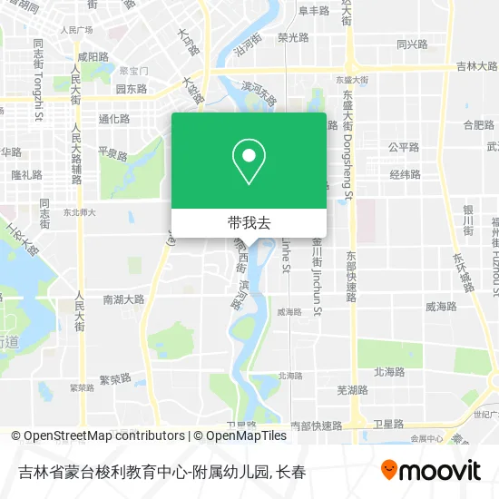 吉林省蒙台梭利教育中心-附属幼儿园地图
