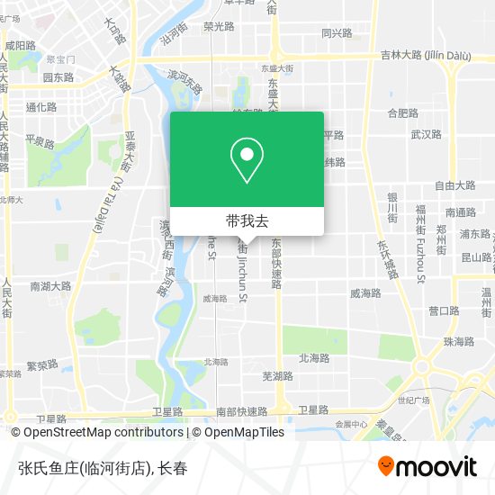 张氏鱼庄(临河街店)地图