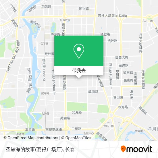 圣鲸海的故事(赛得广场店)地图