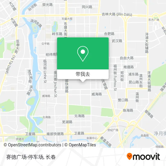 赛德广场-停车场地图