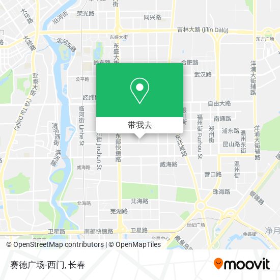 赛德广场-西门地图