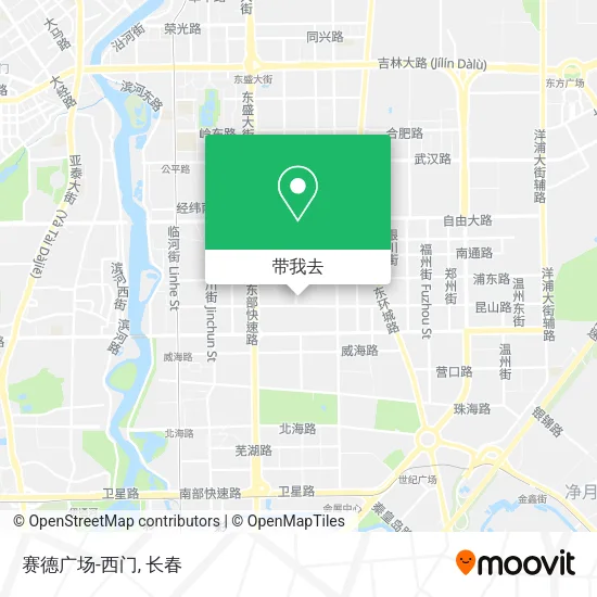 赛德广场-西门地图