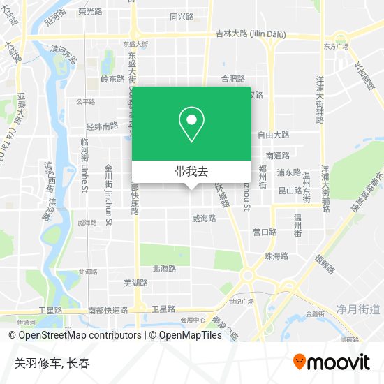 关羽修车地图