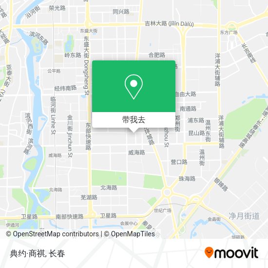 典约·商祺地图