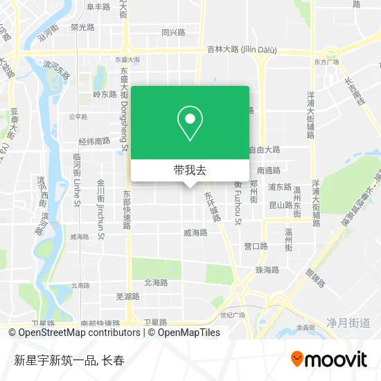 新星宇新筑一品地图