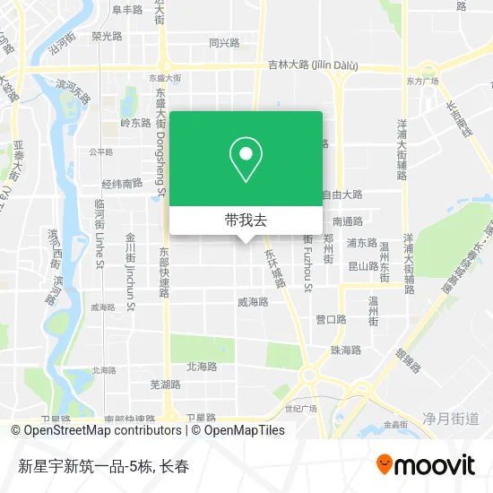 新星宇新筑一品-5栋地图