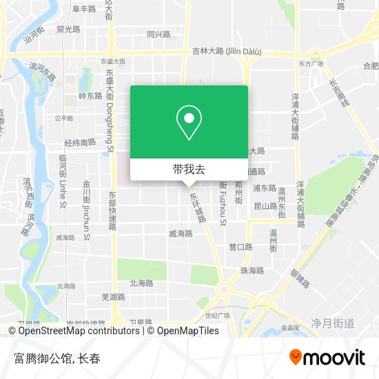 富腾御公馆地图