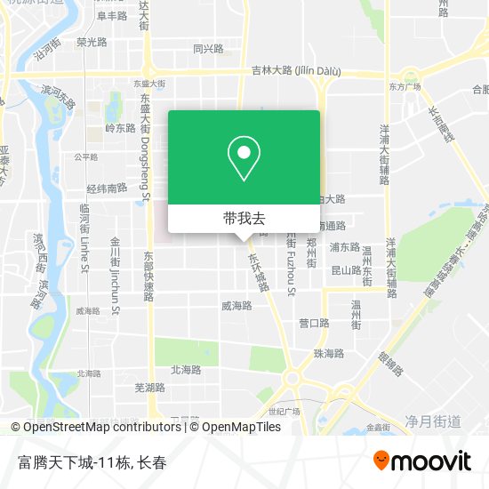 富腾天下城-11栋地图
