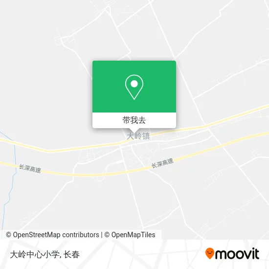 大岭中心小学地图