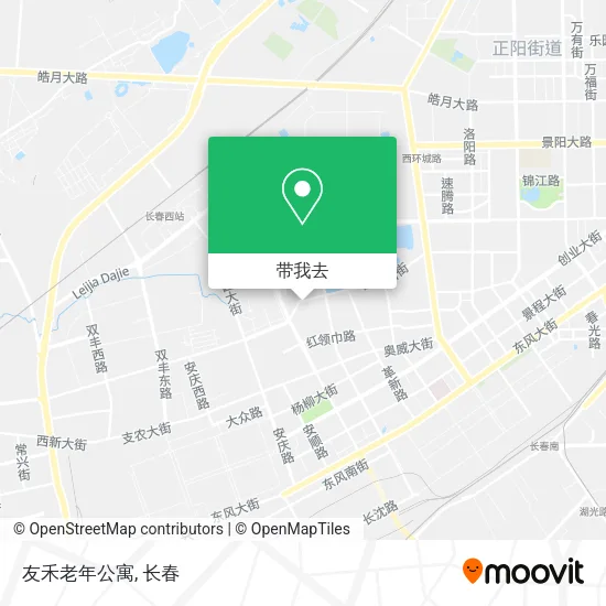 友禾老年公寓地图