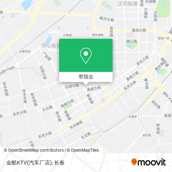 金酷KTV(汽车厂店)地图
