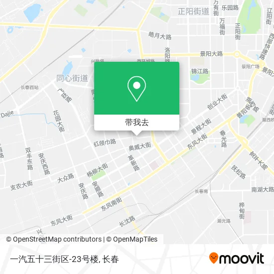 一汽五十三街区-23号楼地图