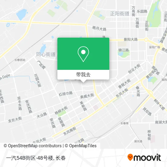 一汽54B街区-48号楼地图