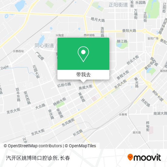 汽开区姚博琦口腔诊所地图