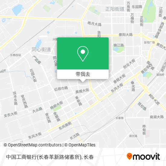 中国工商银行(长春革新路储蓄所)地图