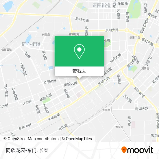 同欣花园-东门地图