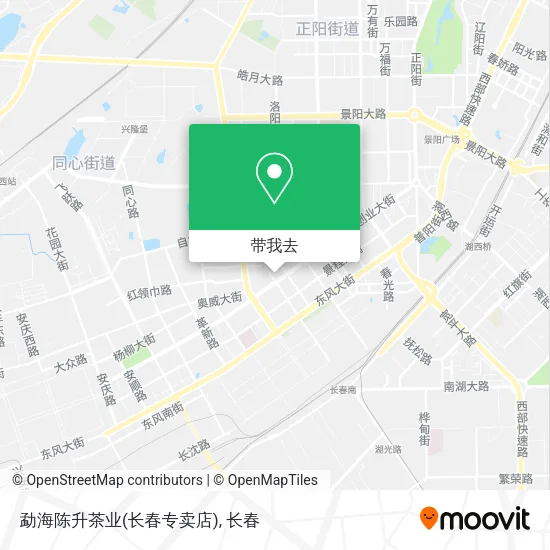 勐海陈升茶业(长春专卖店)地图