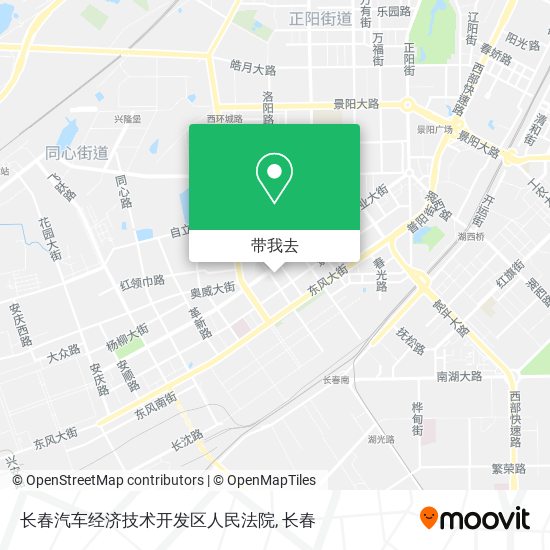 长春汽车经济技术开发区人民法院地图