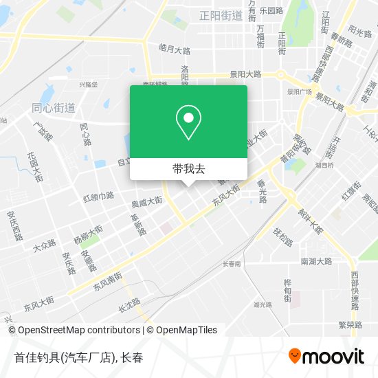 首佳钓具(汽车厂店)地图