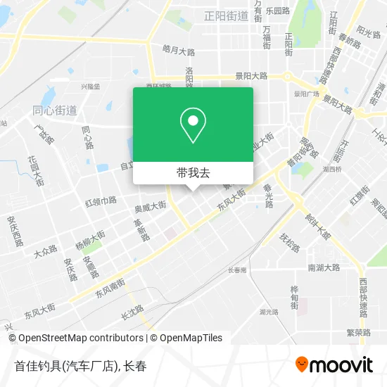 首佳钓具(汽车厂店)地图