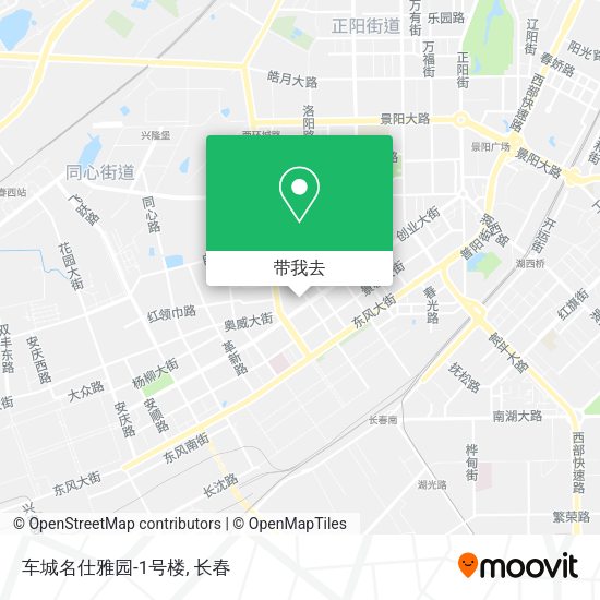 车城名仕雅园-1号楼地图