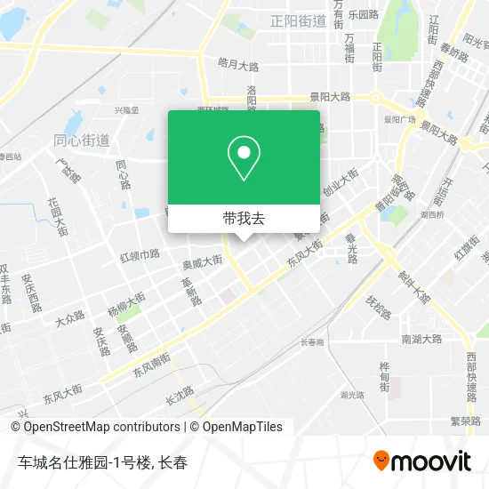 车城名仕雅园-1号楼地图