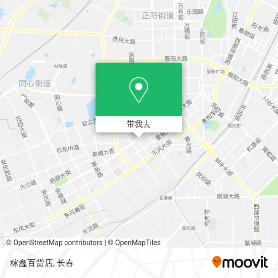 稼鑫百货店地图