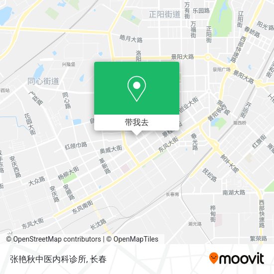 张艳秋中医内科诊所地图
