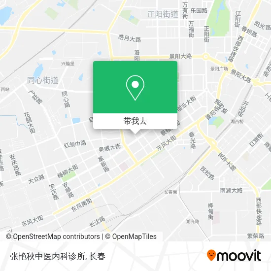 张艳秋中医内科诊所地图