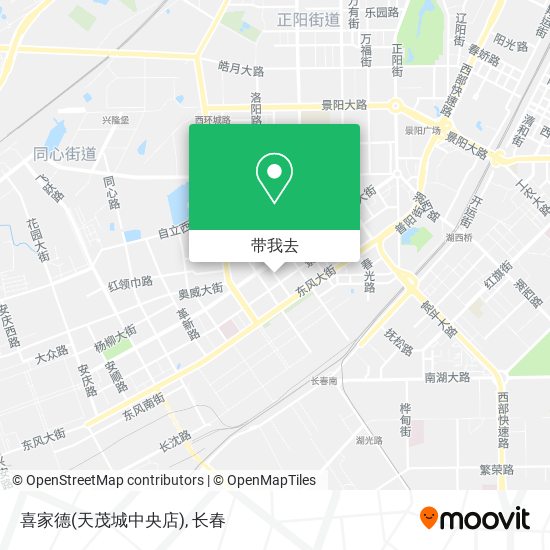 喜家德(天茂城中央店)地图