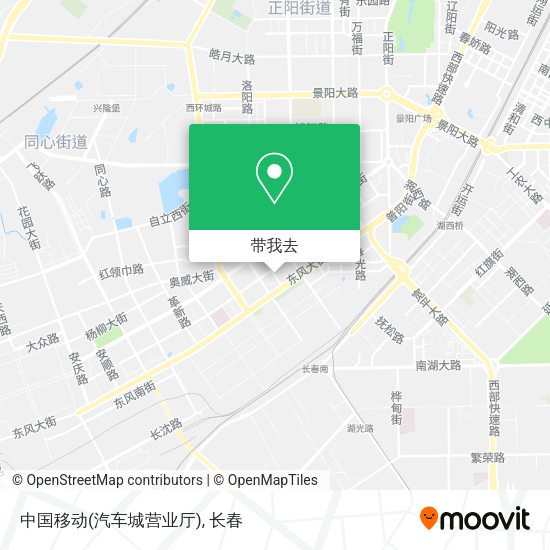 中国移动(汽车城营业厅)地图