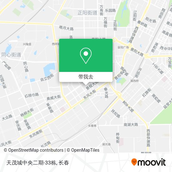 天茂城中央二期-33栋地图