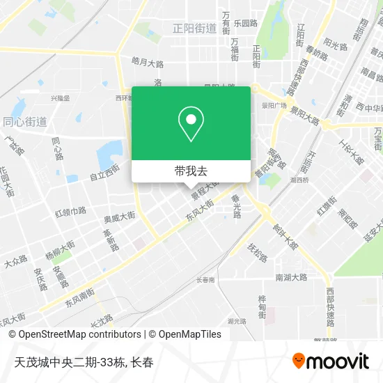 天茂城中央二期-33栋地图