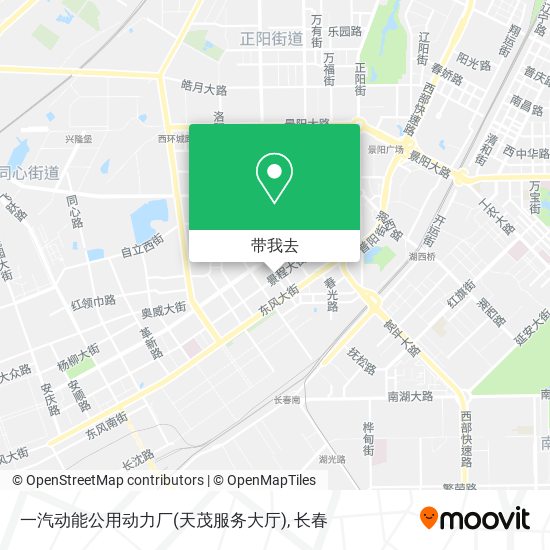 一汽动能公用动力厂(天茂服务大厅)地图