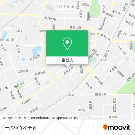 一汽8b街区地图