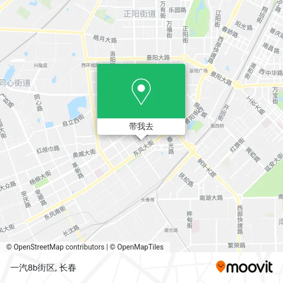 一汽8b街区地图