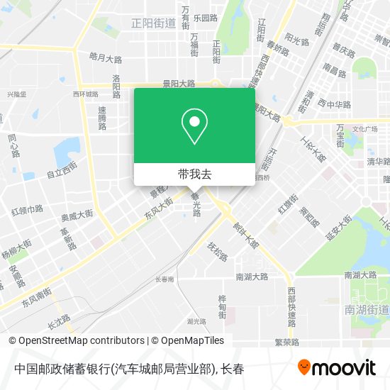 中国邮政储蓄银行(汽车城邮局营业部)地图