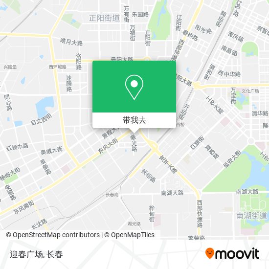 迎春广场地图