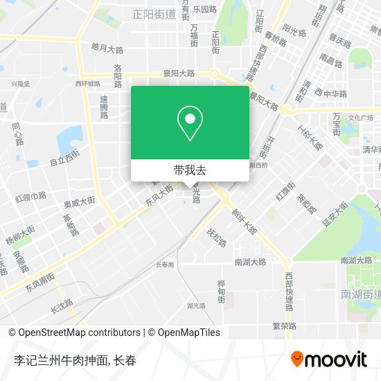 李记兰州牛肉抻面地图