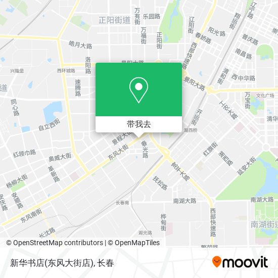 新华书店(东风大街店)地图