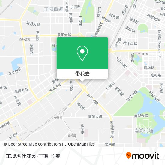 车城名仕花园-三期地图