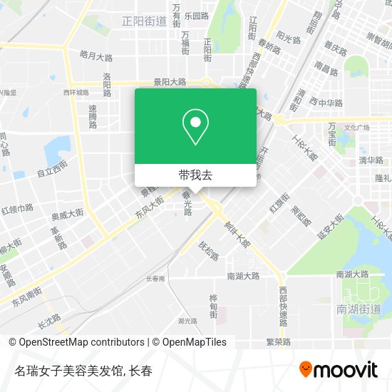 名瑞女子美容美发馆地图