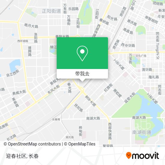 迎春社区地图