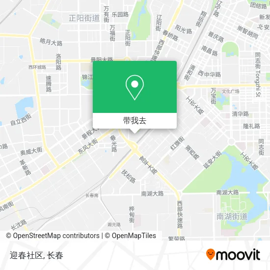 迎春社区地图